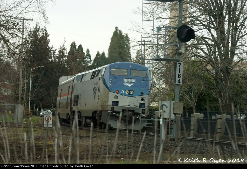 Northbound Coast Starlight